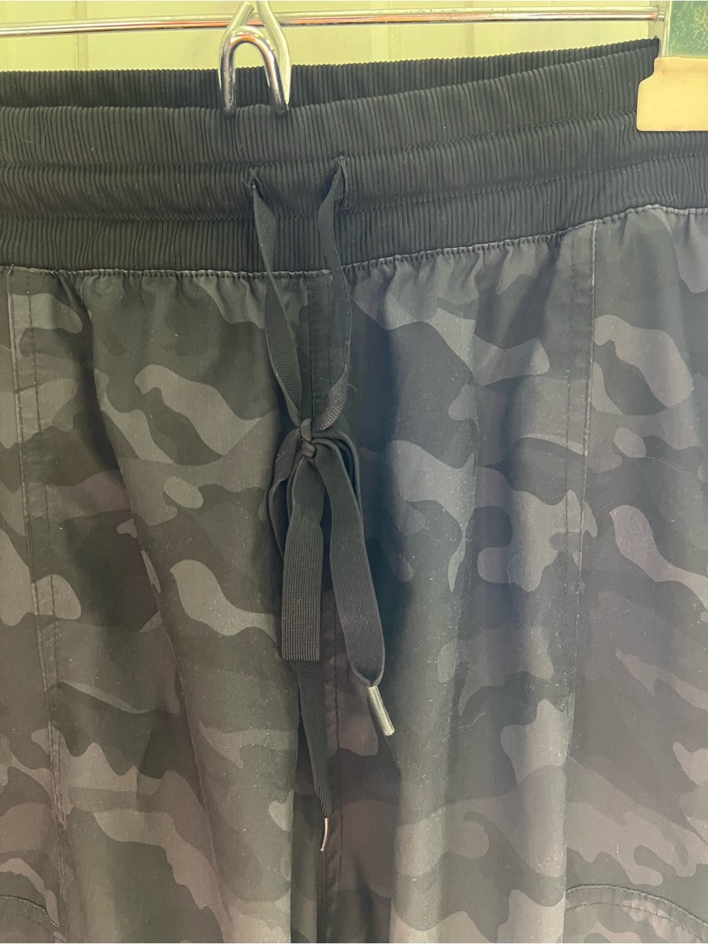 RBX Women’s Black / Grey Camo Athletic Capris - Picture 3 of 5